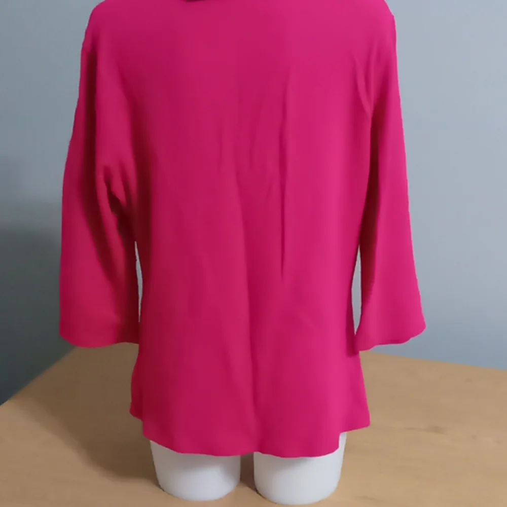 Pink open cardigan